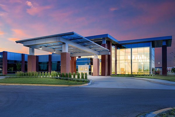 Olathe Cancer Center - HMN Architects. Completed in 2018.